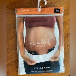 Bellaband Black Maternity Band by Ingrid & Isabel NWT Size S/M